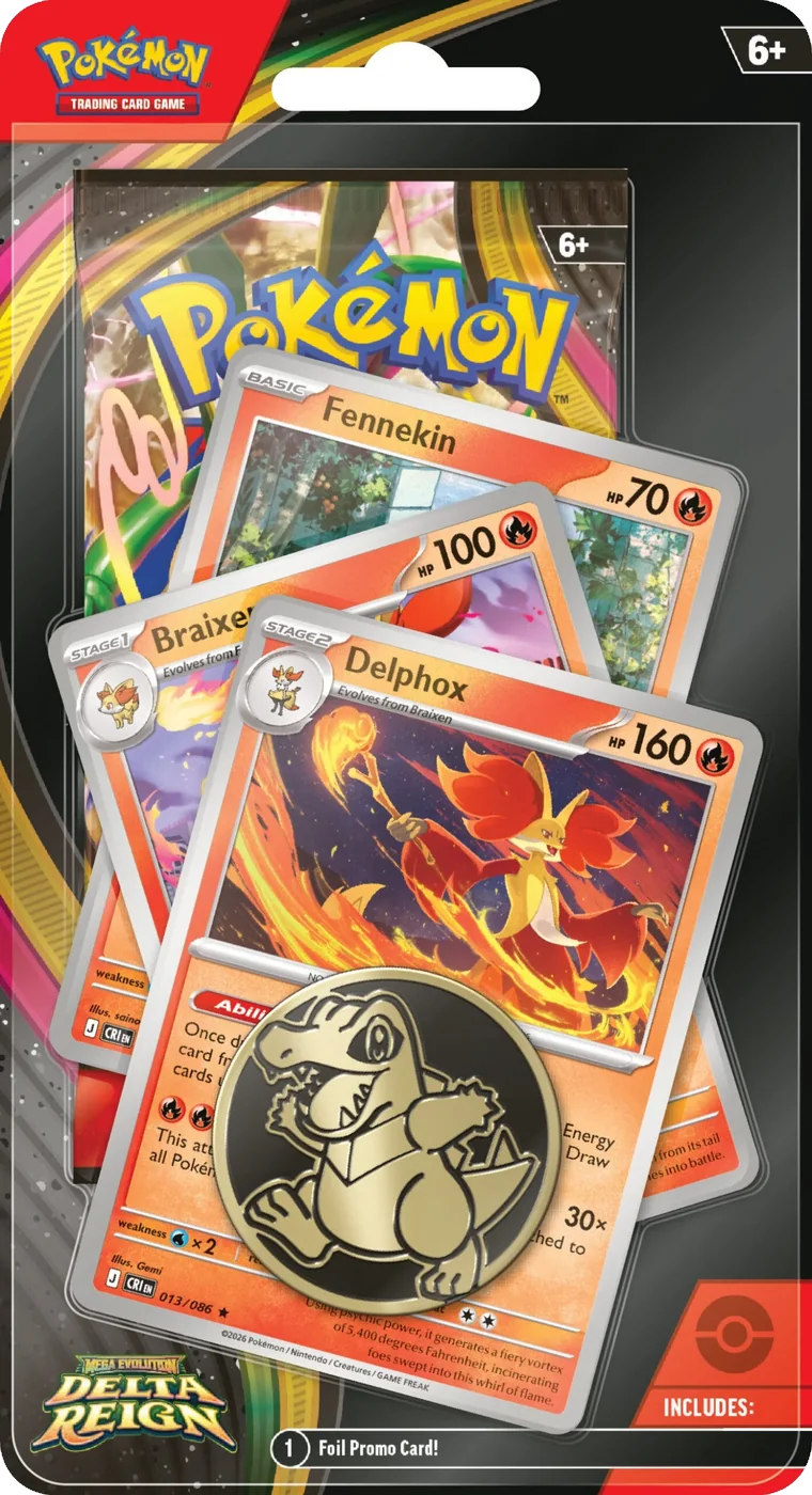 Delta Reign Premium Checklane Blister (Delphox)