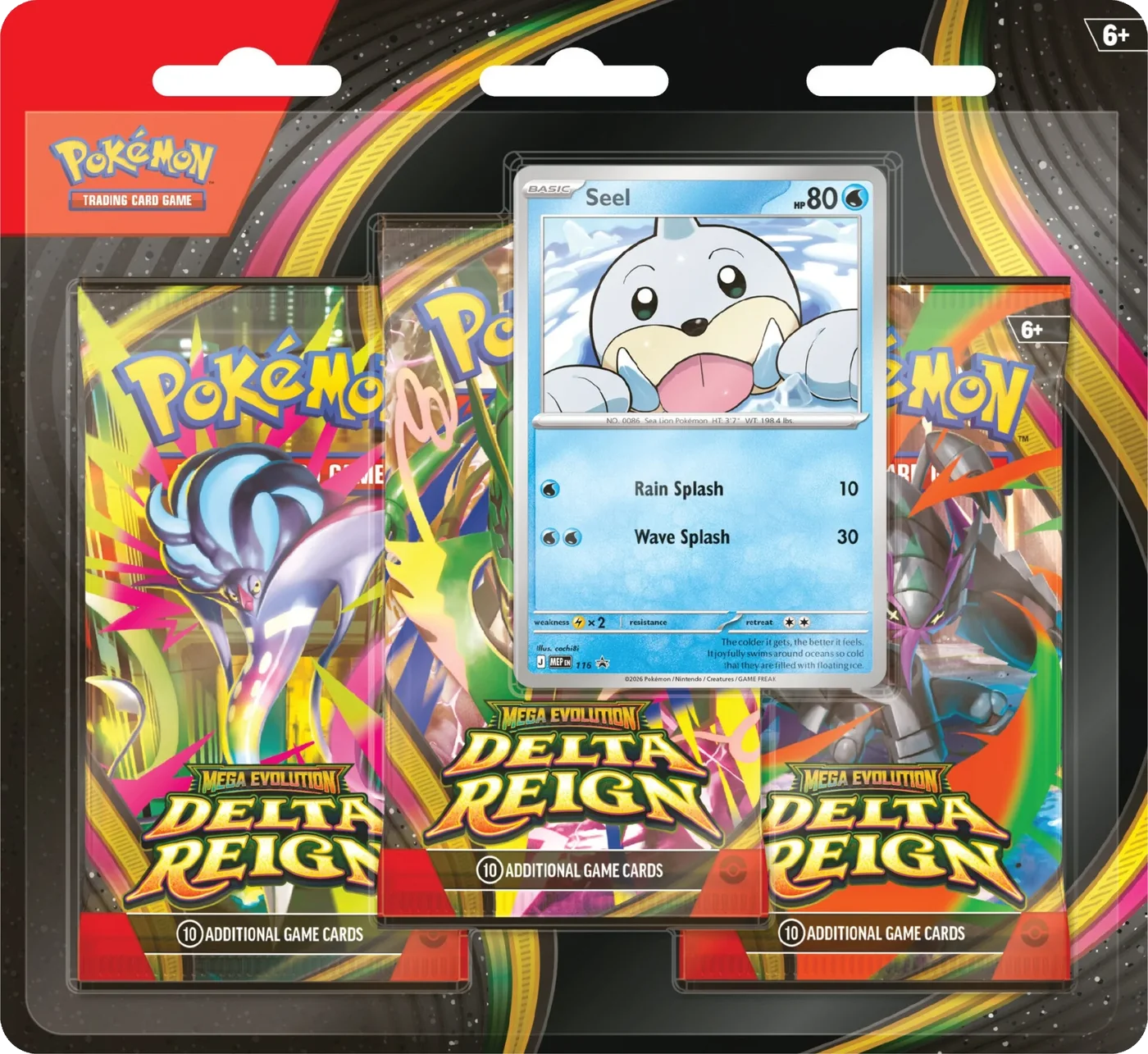 Delta Reign 3-Pack Blister